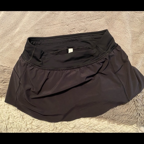 lululemon athletica Dresses & Skirts - LuluLemon black tennis skirt
